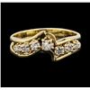 Image 1 : 14KT Yellow Gold 0.50ctw Diamond Ring