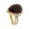 Image 4 : 14KT Yellow Gold 8.46ct Ruby and Diamond Ring