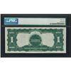 Image 2 : 1899 $1 Black Eagle Silver Certificate Note PMG CU64