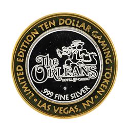 .999 Silver The Orleans Hotel & Casino Las Vegas, NV $10 Casino Token Limited Ed