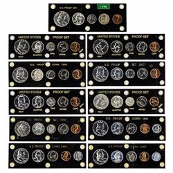 1953-1963 (5) Coin Proof Sets