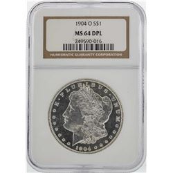 1904-O $1 Morgan Silver Dollar Coin NGC MS64 DPL