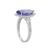 Image 3 : 14KT White Gold 3.07ct Tanzanite and Diamond Ring