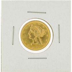 1901-S $5 Liberty Head Half Eagle Gold Coin