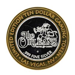 .999 Silver The Orleans Hotel & Casino Las Vegas, NV $10 Casino Token Limited Ed