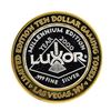 Image 1 : .999 Silver Luxor Las Vegas Nevada $10 Casino Limited Edition Gaming Token
