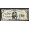 Image 1 : 1929 $5 Bronxville New York National Currency Bank Note