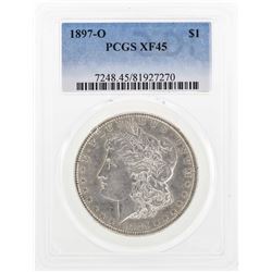 1897-O $1 Morgan Silver Dollar Coin PCGS XF45
