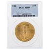 Image 1 : 1924 $20 St. Gaudens Double Eagle Gold Coin PCGS MS64