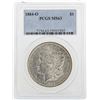 Image 1 : 1884-O $1 Morgan Silver Dollar Coin PCGS MS63