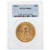 Image 1 : 1925 $20 St. Gaudens Double Eagle Gold Coin PCGS MS64