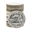 Image 2 : Roll of (20) 1962D Brilliant Uncirculated Franklin Half Dollar Coins
