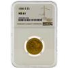 Image 1 : 1886-S $5 Liberty Head Half Eagle Gold Coin NGC MS61