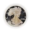 Image 1 : 2004 1oz American Silver Eagle Proof Coin with Box