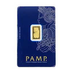 Suisse 2.5 Gram Fine Gold Pamp Gold Bar