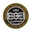 Image 1 : .999 Silver Gold Coast Las Vegas Nevada $10 Casino Limited Edition Gaming Token