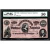 Image 1 : 1864 $100 The Confederate States of America Note PMG AU50