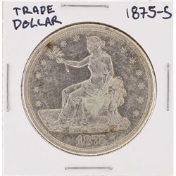 1875-S $1 Silver Trade Dollar Coin