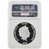 Image 2 : 2016 Star Wars $2 Darth Vader Silver Coin NGC PF70 Ultra Cameo
