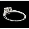 Image 3 : 14KT White Gold 0.77ctw Diamond Ring