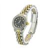 Image 2 : Rolex Ladies Two Tone 14KT yellow Gold 1.00ctw Diamond Datejust Wristwatch