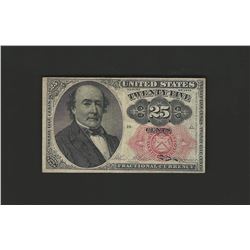 1874 Twenty-Five Cents Fifth Issue Fractional Note