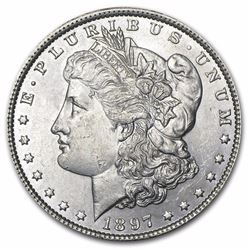 1897 Morgan Dollar BU MS-63