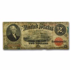 1917 $2.00 Legal Tender Jefferson Note
