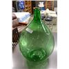 Image 2 : VINTAGE GREEN GLASS CARBOY