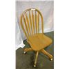 Image 2 : OAK HOOPBACK OFFICE CHAIR