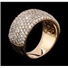 Image 4 : 14KT Rose Gold 2.50ctw Diamond Ring