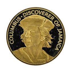 1975 $100 Government of Jamaica Gold Proof Coin