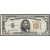Image 1 : 1934A $5 North Africa Silver Certificate