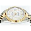 Image 5 : Rolex Mens Two Tone 14KT Yellow Gold Ruby and Diamond Datejust Wristwatch