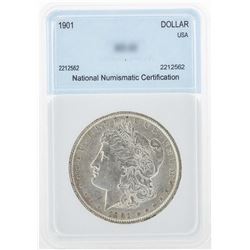 1901 $1 Morgan Silver Dollar Coin