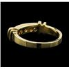 Image 3 : 14K Yellow Gold 0.25ctw Diamond Ring