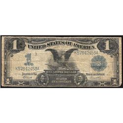 1899 $1 Black Eagle Silver Certificate Note