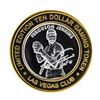 Image 1 : .999 Silver Las Vegas Club $10 Casino Gaming Token Limited Edition