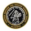 Image 2 : .999 Silver Aladdin Resort Casino $10 Casino Limited Edition Gaming Token