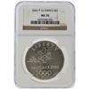 Image 1 : 2002-P $1 Salt Lake Olympics Silver Coin NGC MS70