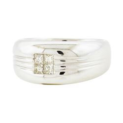 14KT White Gold 0.60ctw Diamond Ring