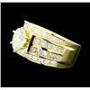 Image 2 : 14KT Yellow Gold 3.50ctw Diamond Ring