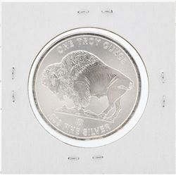 1 oz .999 Fine Silver Buffalo Round