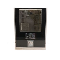 Star Wars (1977) Original Screen Used Death Star Apachi Section Movie Props