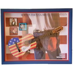 Bruce Springsteen Signed Guitar Framed