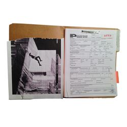 Underworld Awakening Metro Police Incident Report Movie Props