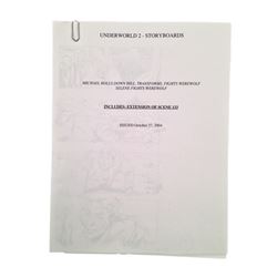 Underworld: Evolution Storyboards