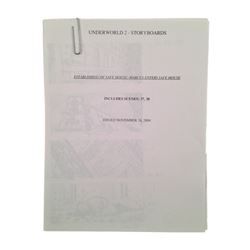 Underworld: Evolution Storyboards