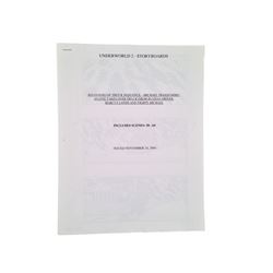 Underworld: Evolution Storyboards