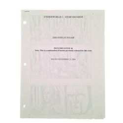 Underworld: Evolution Storyboards